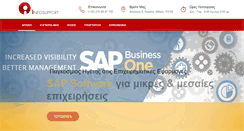 Desktop Screenshot of infosupport.gr