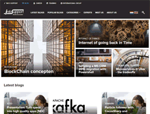 Tablet Screenshot of blogs.infosupport.com